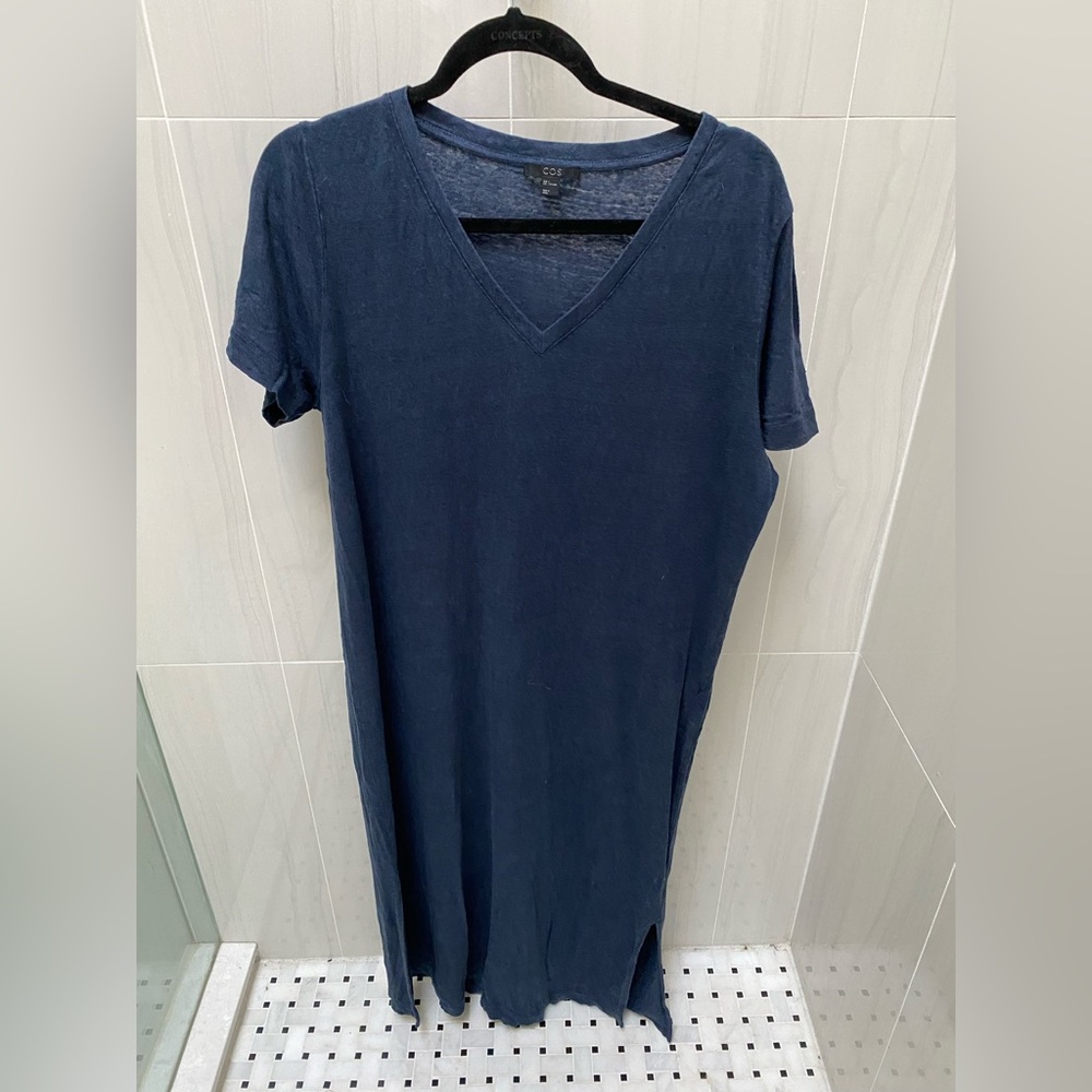 COS linen dress